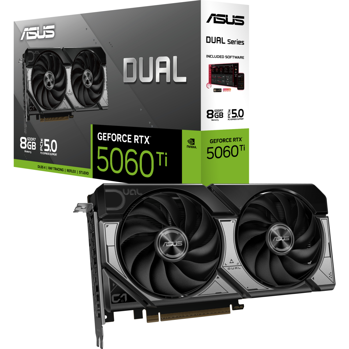 Видеокарта NVIDIA GeForce RTX 5060 Ti ASUS 8GB (DUAL-RTX5060TI-8G) - фото 8
