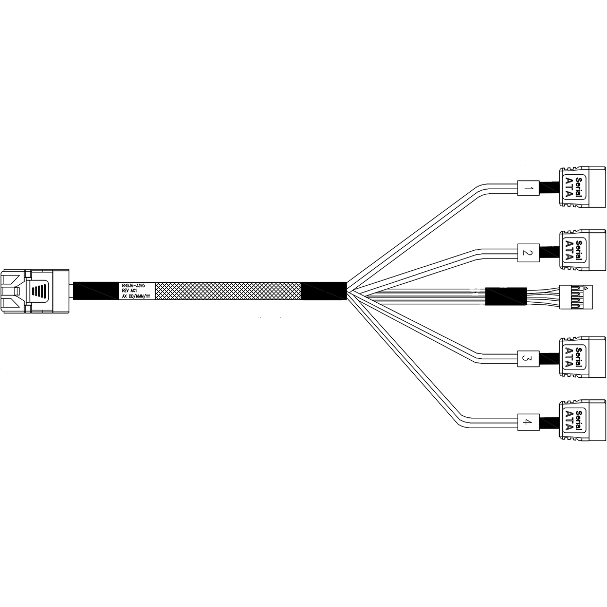 Кабель Amphenol RHS36-3395
