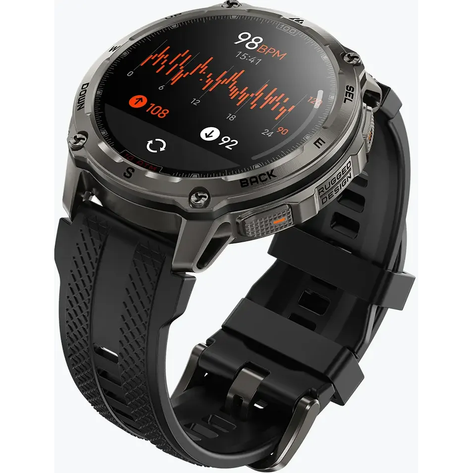 Умные часы Kospet Tank T4 Black - фото 4