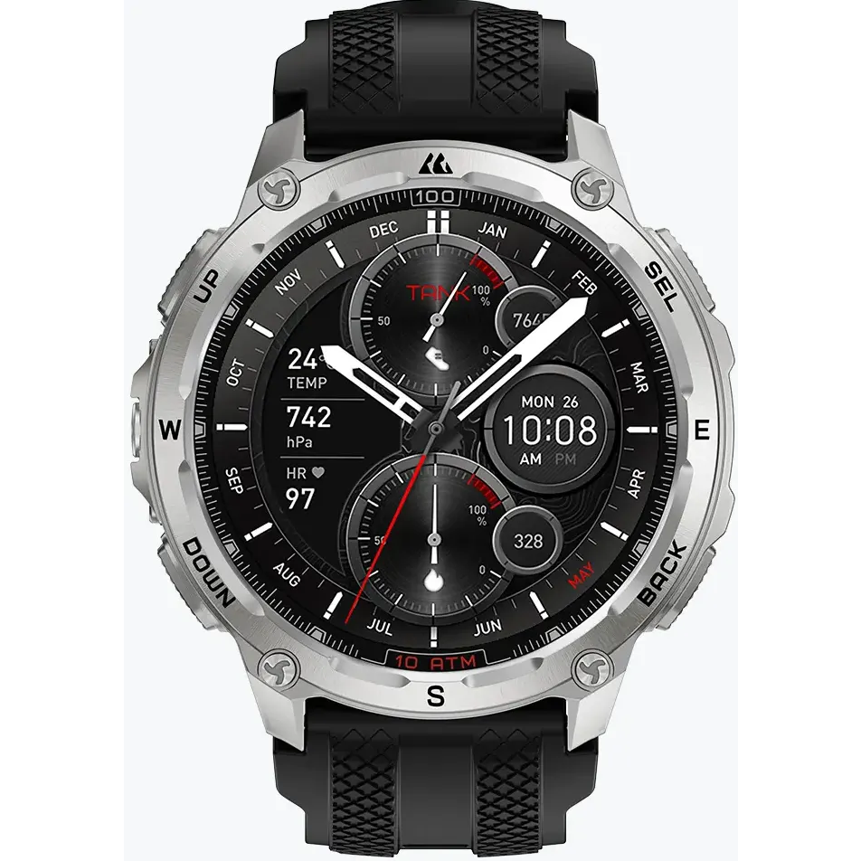 Умные часы Kospet Tank T4 Silver - фото 2