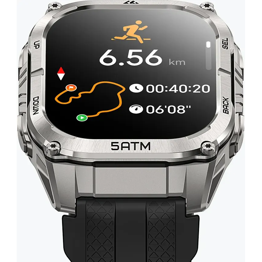 Умные часы Kospet Tank M4C Silver - фото 5