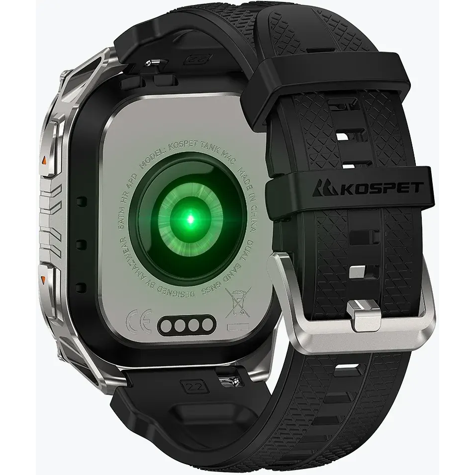 Умные часы Kospet Tank M4C Silver - фото 6