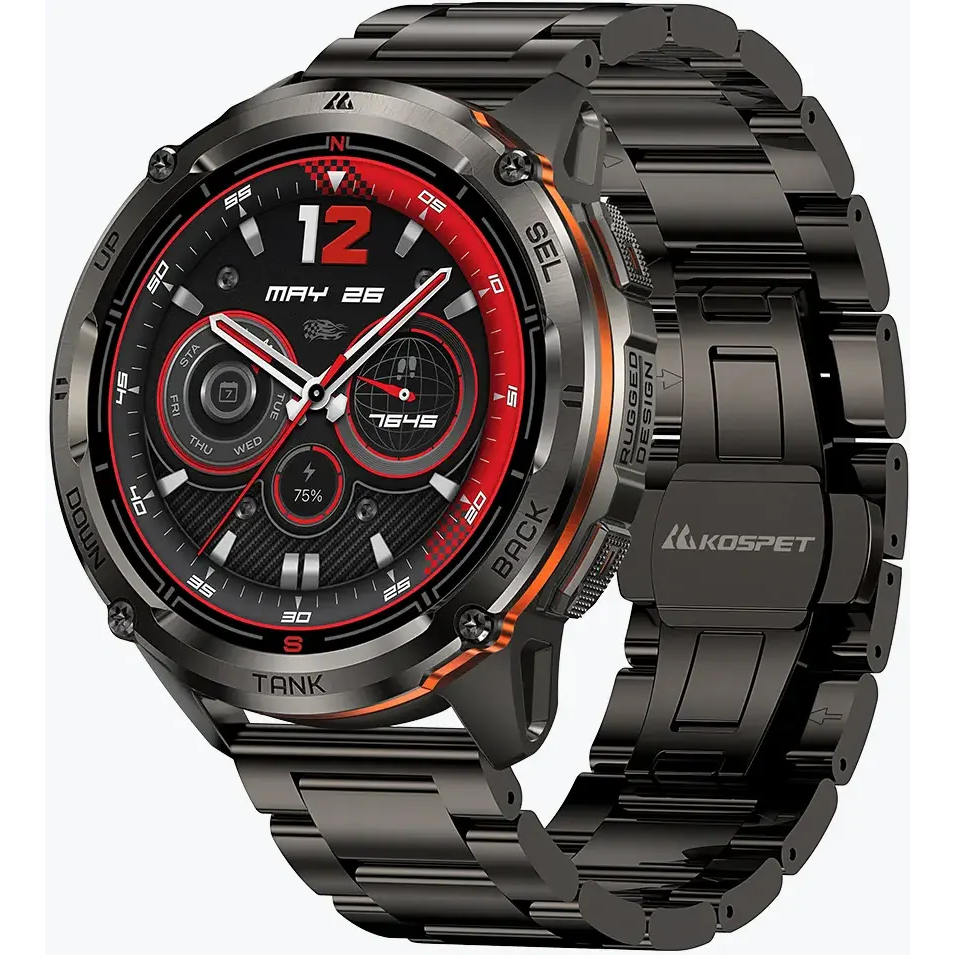 Умные часы Kospet Tank T3 Ultra 2 SE Black
