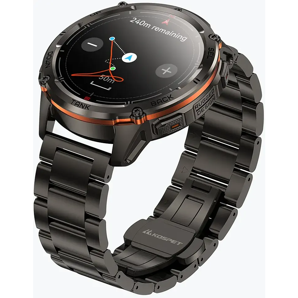 Умные часы Kospet Tank T3 Ultra 2 SE Black - фото 4