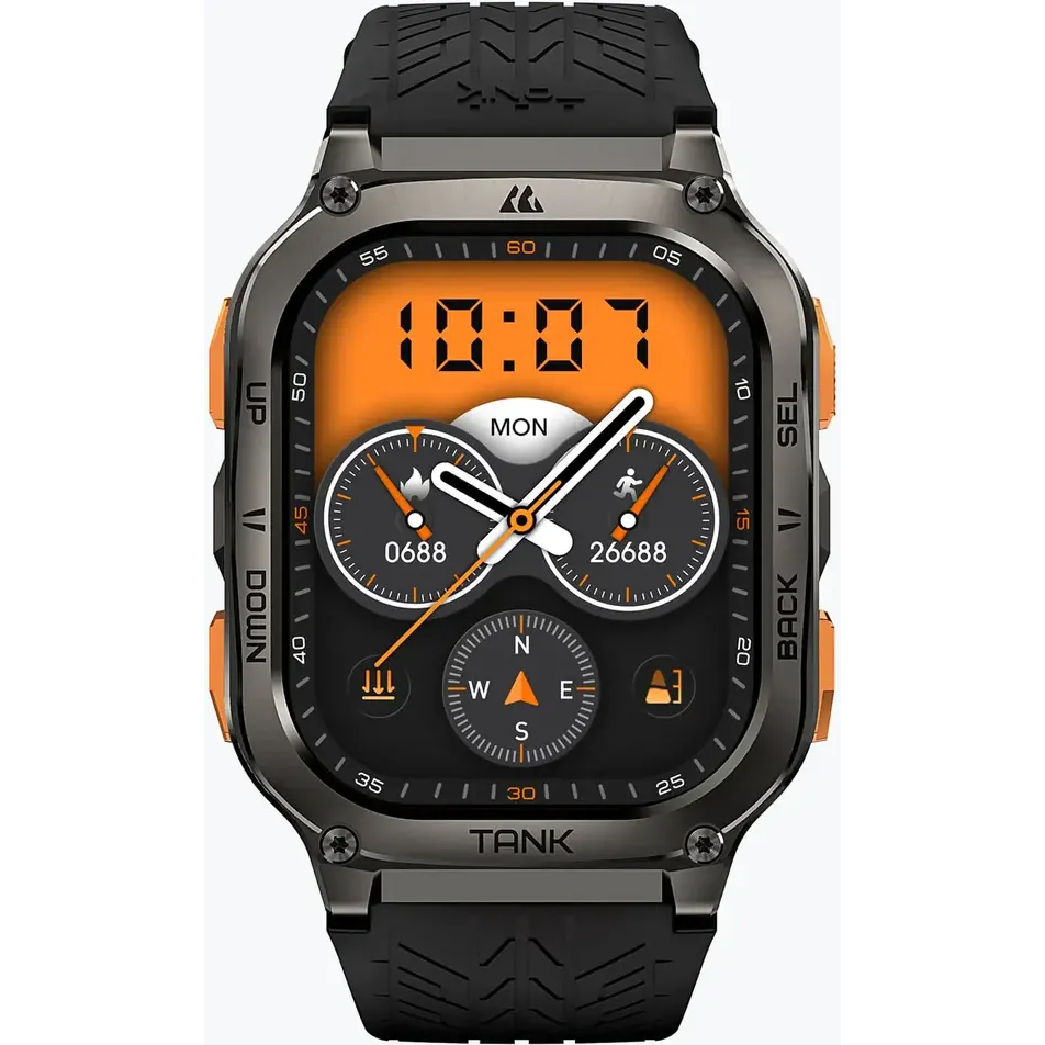 Умные часы Kospet Tank M3 Ultra Black - фото 2