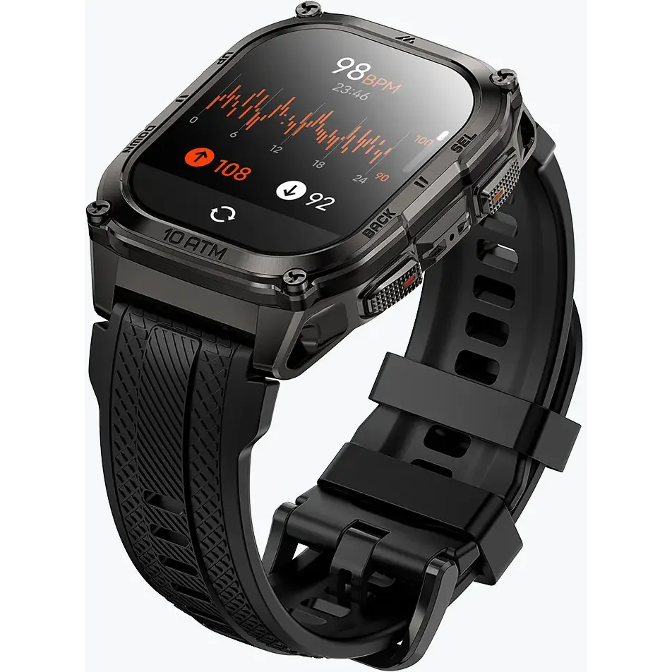 Умные часы Kospet Tank M4 Black - фото 4