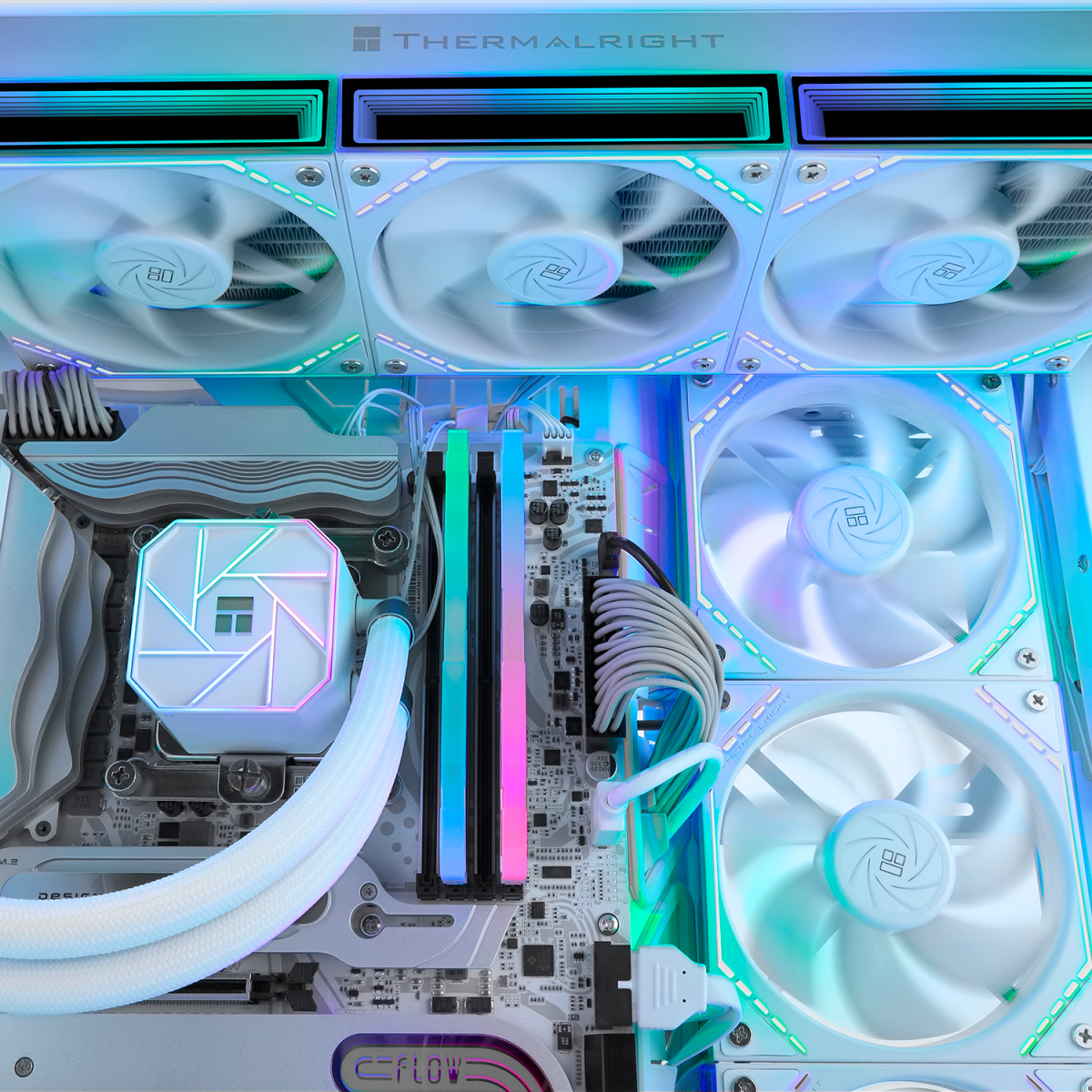 Вентилятор для корпуса Thermalright TL-M12W (3 шт.) - TL-M12W X3 - фото 9