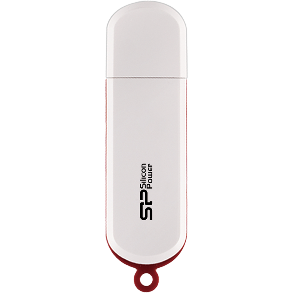 USB Flash накопитель 8GB Silicon Power LuxMini 320 White (SP008GBUF2320V1W) - фото 2