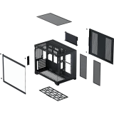 Корпус XASTRA QW500M 3FM12A-C10-UC Black (QW500M-3FM12A-C10-UC)