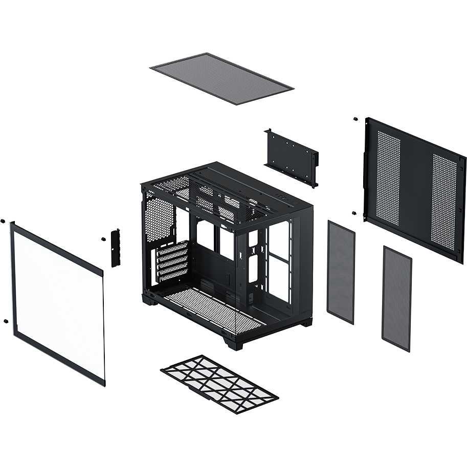 Корпус XASTRA QW500M 3FM12A-C10-UC Black - QW500M-3FM12A-C10-UC - фото 12