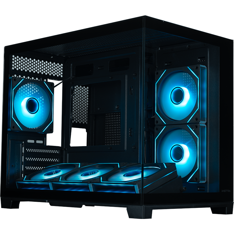 Корпус XASTRA QW500M 6FM12A-C10-UC Black - QW500M-6FM12A-C10-UC