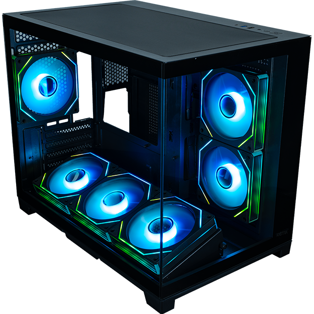 Корпус XASTRA QW500M 6FM12A-C10-UC Black - QW500M-6FM12A-C10-UC - фото 2