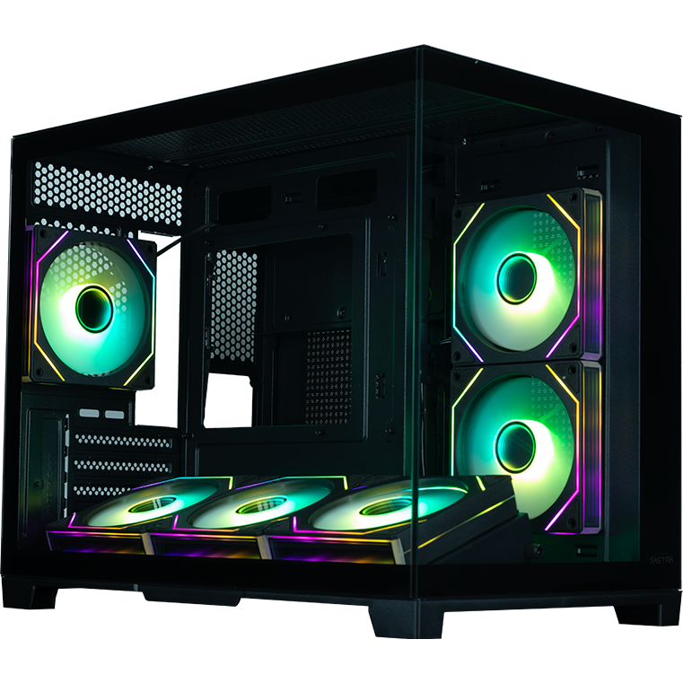 Корпус XASTRA QW500M 6FM12A-C10-UC Black - QW500M-6FM12A-C10-UC - фото 3