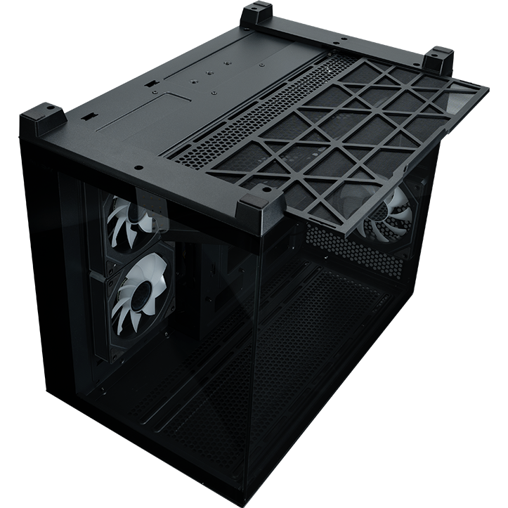 Корпус XASTRA QW500M 6FM12A-C10-UC Black - QW500M-6FM12A-C10-UC - фото 12