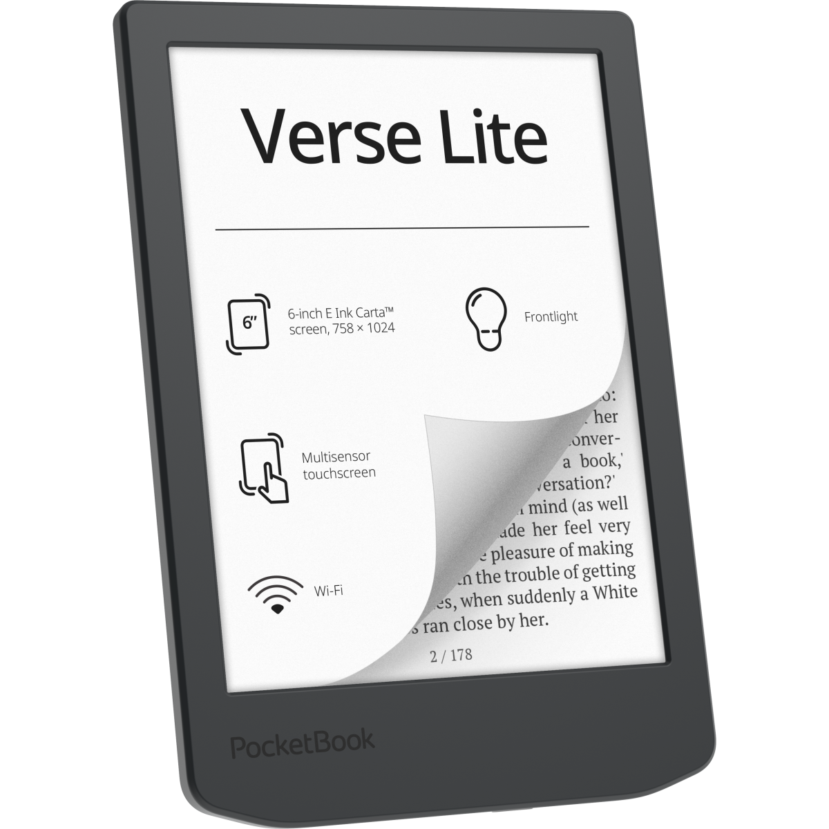 Электронная книга PocketBook 619 Verse Lite Gray - PB619-T-WW - фото 3