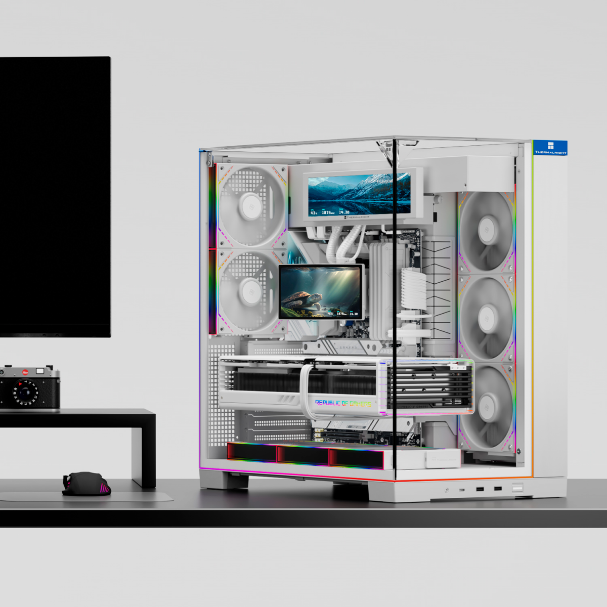 Система жидкостного охлаждения Thermalright Levita Vision 360 ARGB White - A-ELITE-BL-120-ARGB-V3 - фото 5