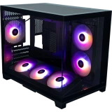 Корпус XASTRA QW500M 6ARGB-FC-C6-UC Black (QW500M-1FA36A-1FA24A-1FC12A-C6-UC)