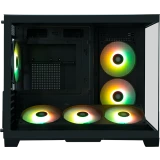 Корпус XASTRA QW500M 6ARGB-FC-C6-UC Black (QW500M-1FA36A-1FA24A-1FC12A-C6-UC)