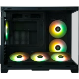 Корпус XASTRA QW500M 6ARGB-FC-C6-UC Black (QW500M-1FA36A-1FA24A-1FC12A-C6-UC)