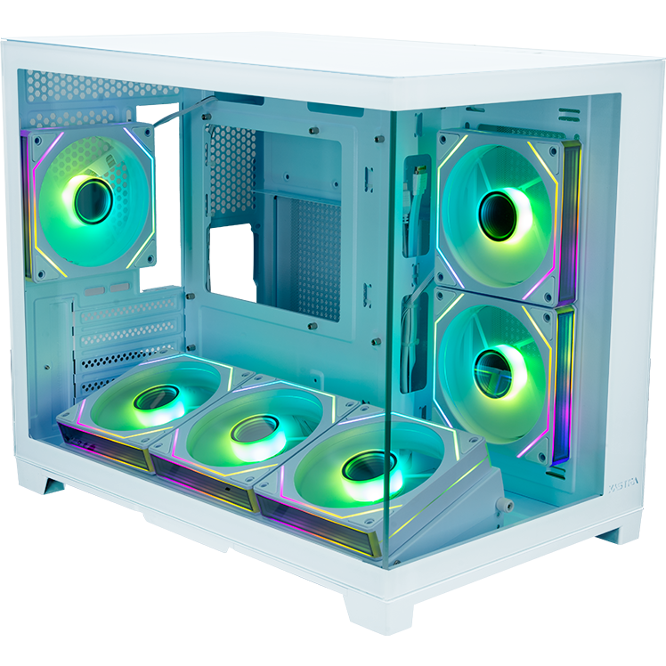 Корпус XASTRA QW500M 6FM12A-C10-UC White - QW500M-6FM12A-C10-UC-WH - фото 2