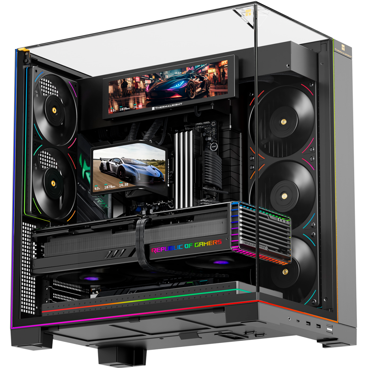 Система жидкостного охлаждения Thermalright Levita Vision 360 UB ARGB Black - TRLV360UBAB - фото 4