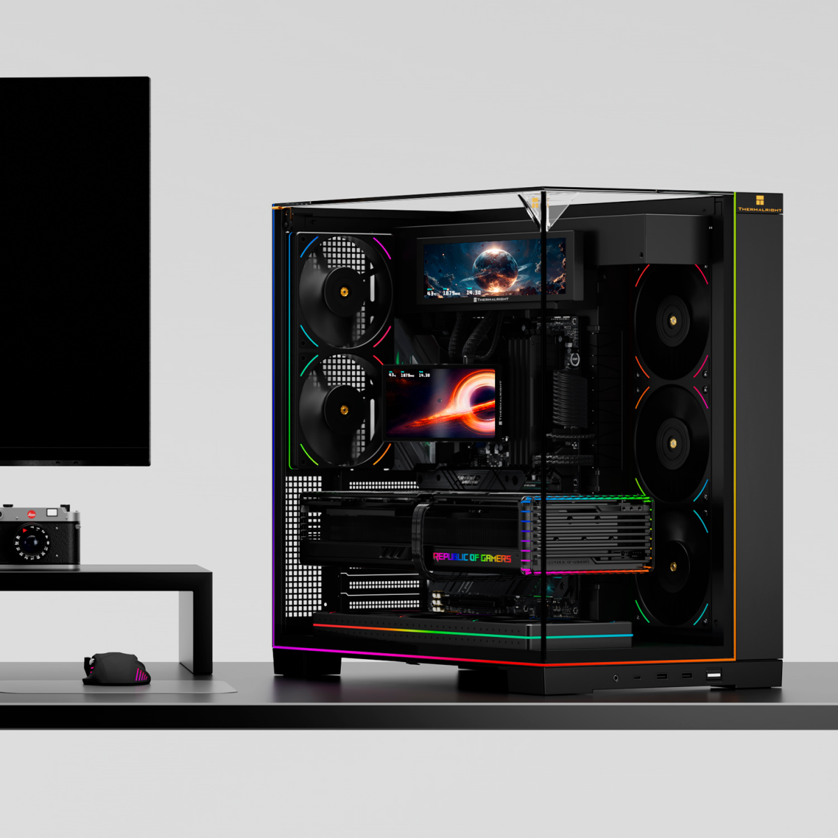 Система жидкостного охлаждения Thermalright Levita Vision 360 UB ARGB Black - TRLV360UBAB - фото 5