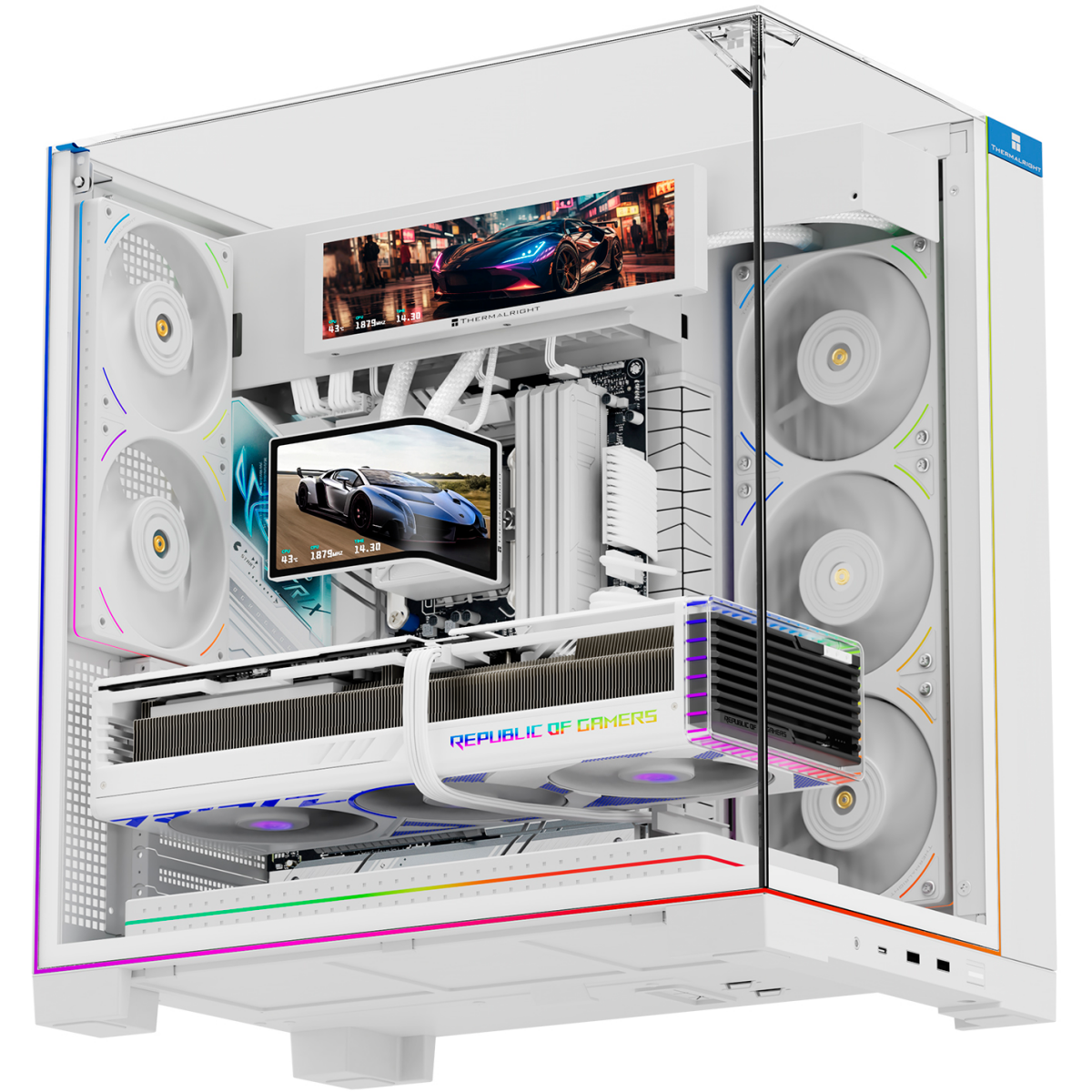 Система жидкостного охлаждения Thermalright Levita Vision 360 UB ARGB White - TRLV360UBAW - фото 4