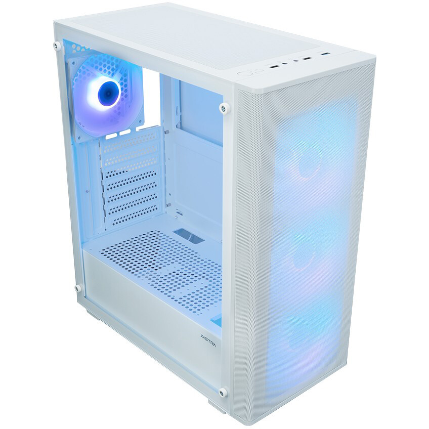Корпус XASTRA A300 4FC12A White - A300-4FC12A-WH - фото 3