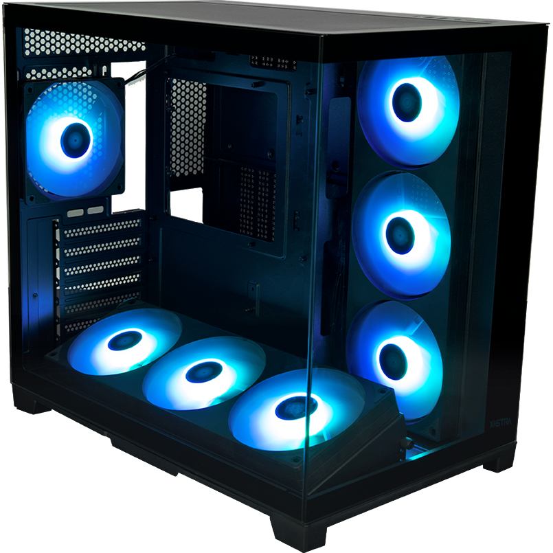 Корпус XASTRA QW500 7ARGB-FC-C6-UC Black - QW500-2FA36A-1FC12-C6-UC - фото 4