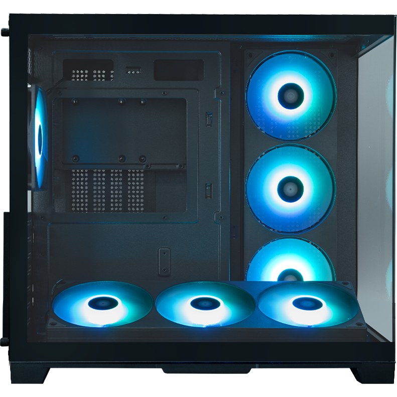 Корпус XASTRA QW500 7ARGB-FC-C6-UC Black - QW500-2FA36A-1FC12-C6-UC - фото 5