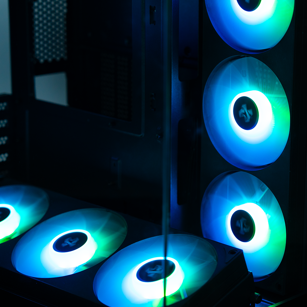 Корпус XASTRA QW500 7ARGB-FC-C6-UC Black - QW500-2FA36A-1FC12-C6-UC - фото 7