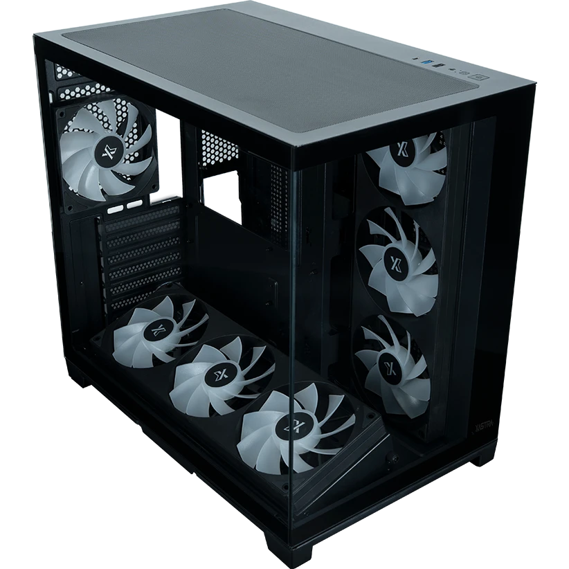 Корпус XASTRA QW500 7ARGB-FC-C6-UC Black - QW500-2FA36A-1FC12-C6-UC - фото 10