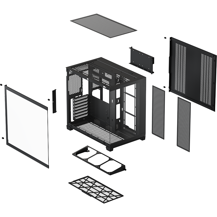 Корпус XASTRA QW500 7ARGB-FC-C6-UC Black - QW500-2FA36A-1FC12-C6-UC - фото 15