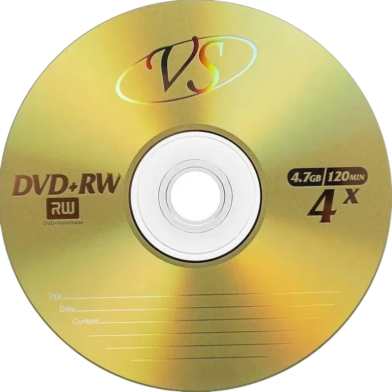 Диск DVD+RW VS 4.7GB 4x Paper Cover (5 шт.) (VSDVDPRWK501) - фото 2