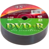 Диск DVD+R VS 4.7Gb 16x Shrink (25 шт.) (VSDVDPRS2501)