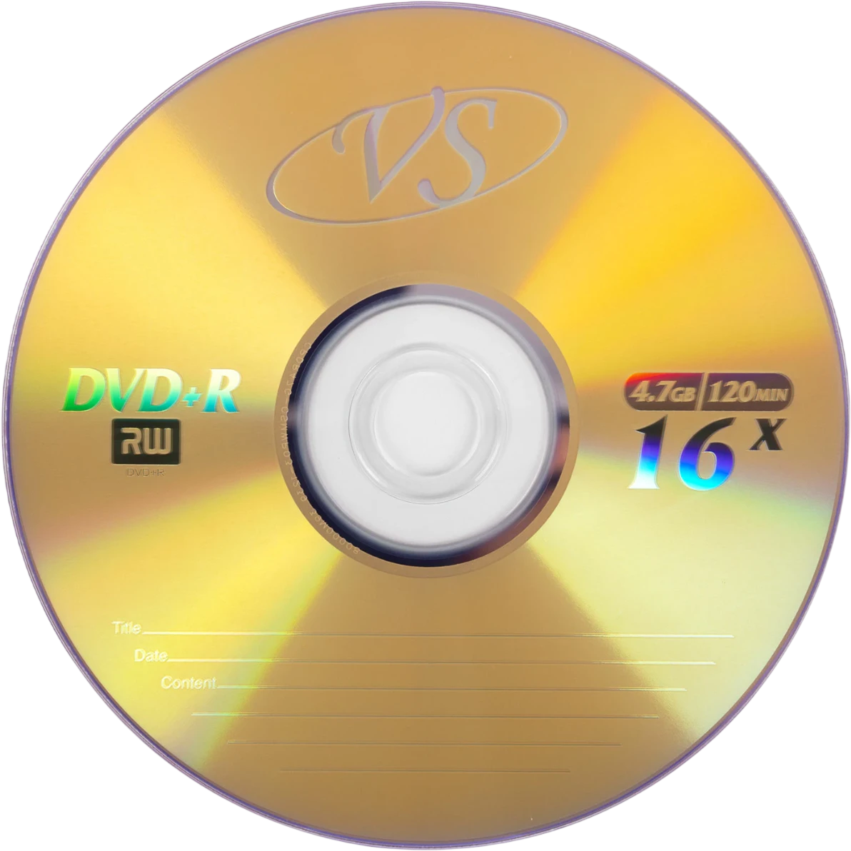 Диск DVD+R VS 4.7GB 16x Paper Cover (5 шт.) (VSDVDPRK501) - фото 2