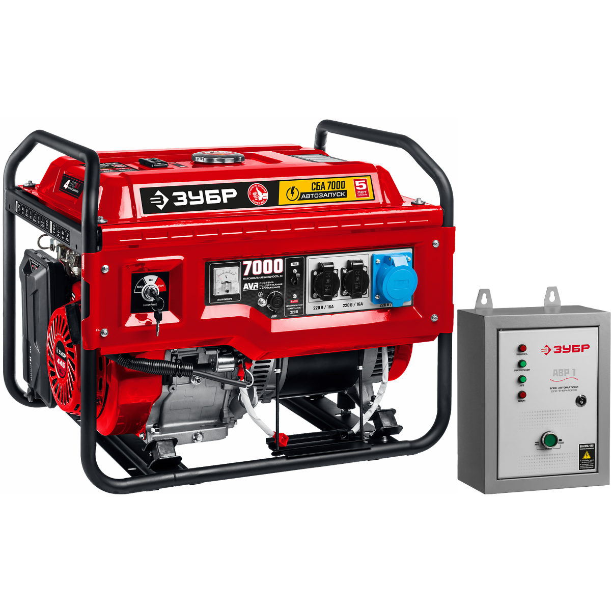 Генератор ЗУБР СБА-7000