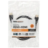 Кабель HDMI - HDMI, 1м, PROconnect 17-6202-6