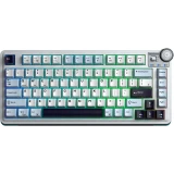 Клавиатура AULA AU75 Light Blue/White/Dark Purple