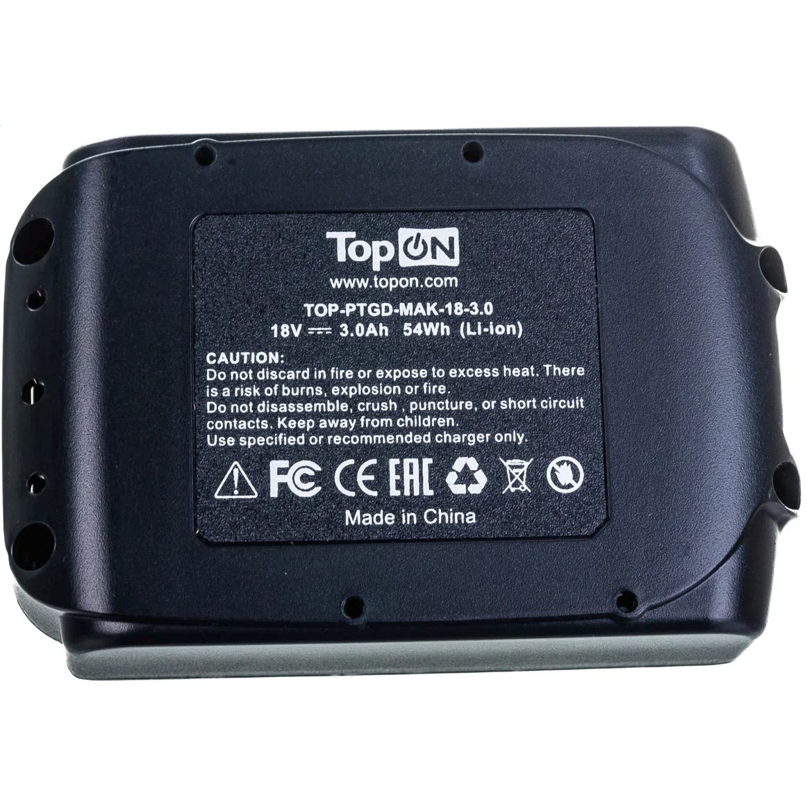 Аккумулятор TopON TOP-PTGD-MAK-18-3.0 - фото 4