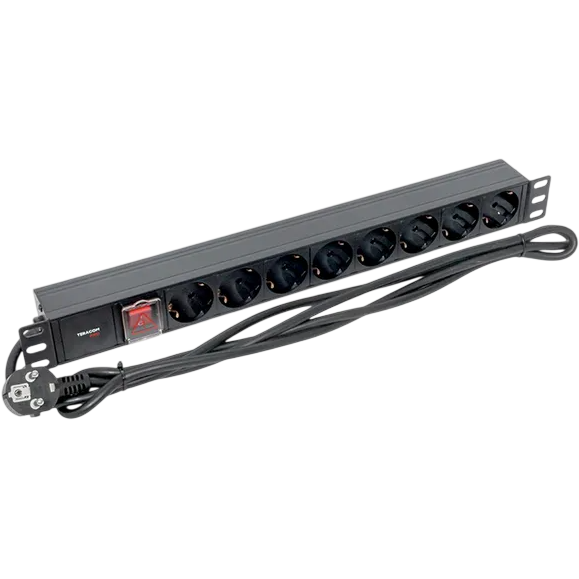 Блок розеток EKF TRP-HPD-LS-16A-8SH-2MSH