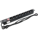 Блок розеток EKF TRP-HPD-LS-16A-8SH-2MSH