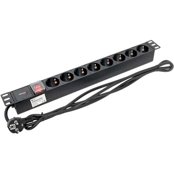 Блок розеток EKF TRP-HPD-LS-16A-8SH-2MSH - фото 2