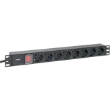 Блок розеток EKF TRP-HPD-LS-16A-8SH-2MSH