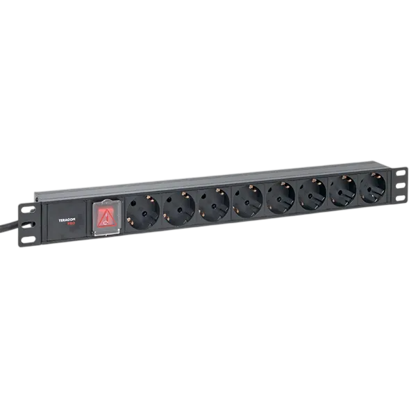 Блок розеток EKF TRP-HPD-LS-16A-8SH-2MSH - фото 3