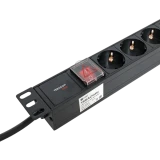 Блок розеток EKF TRP-HPD-LS-16A-8SH-2MSH