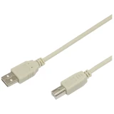 Кабель USB A (M) - USB B (M), 1.8м, Rexant 18-1104