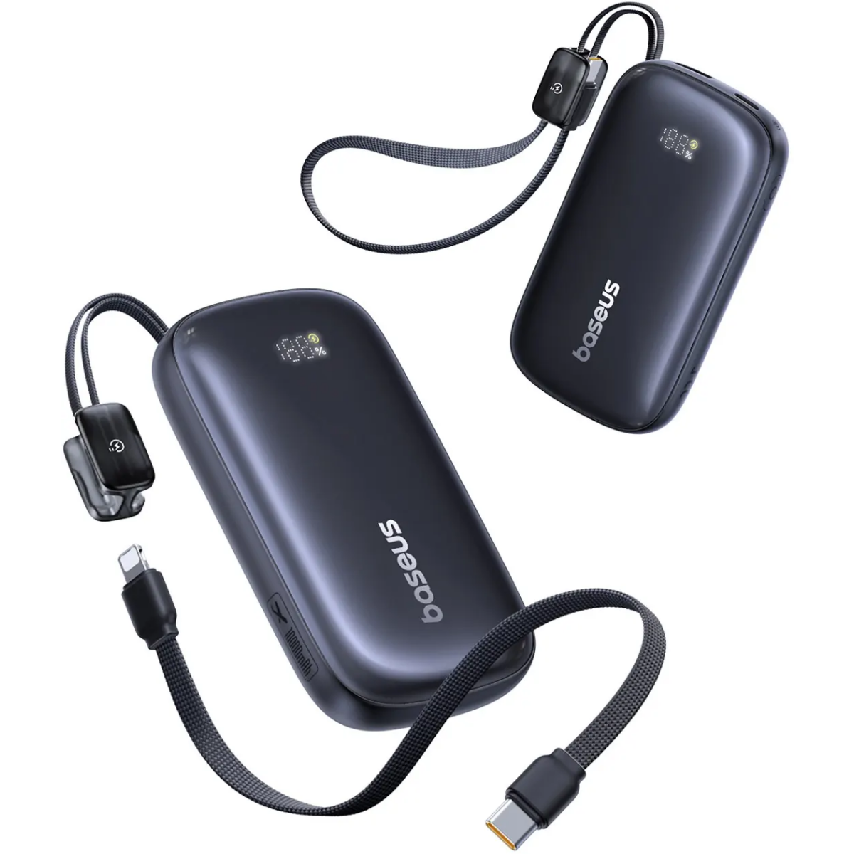 Внешний аккумулятор Baseus EnerFill FC21 Qpow 3 Ultra 10000mAh 22.5W Cosmic Black - E0027L00 - фото 2
