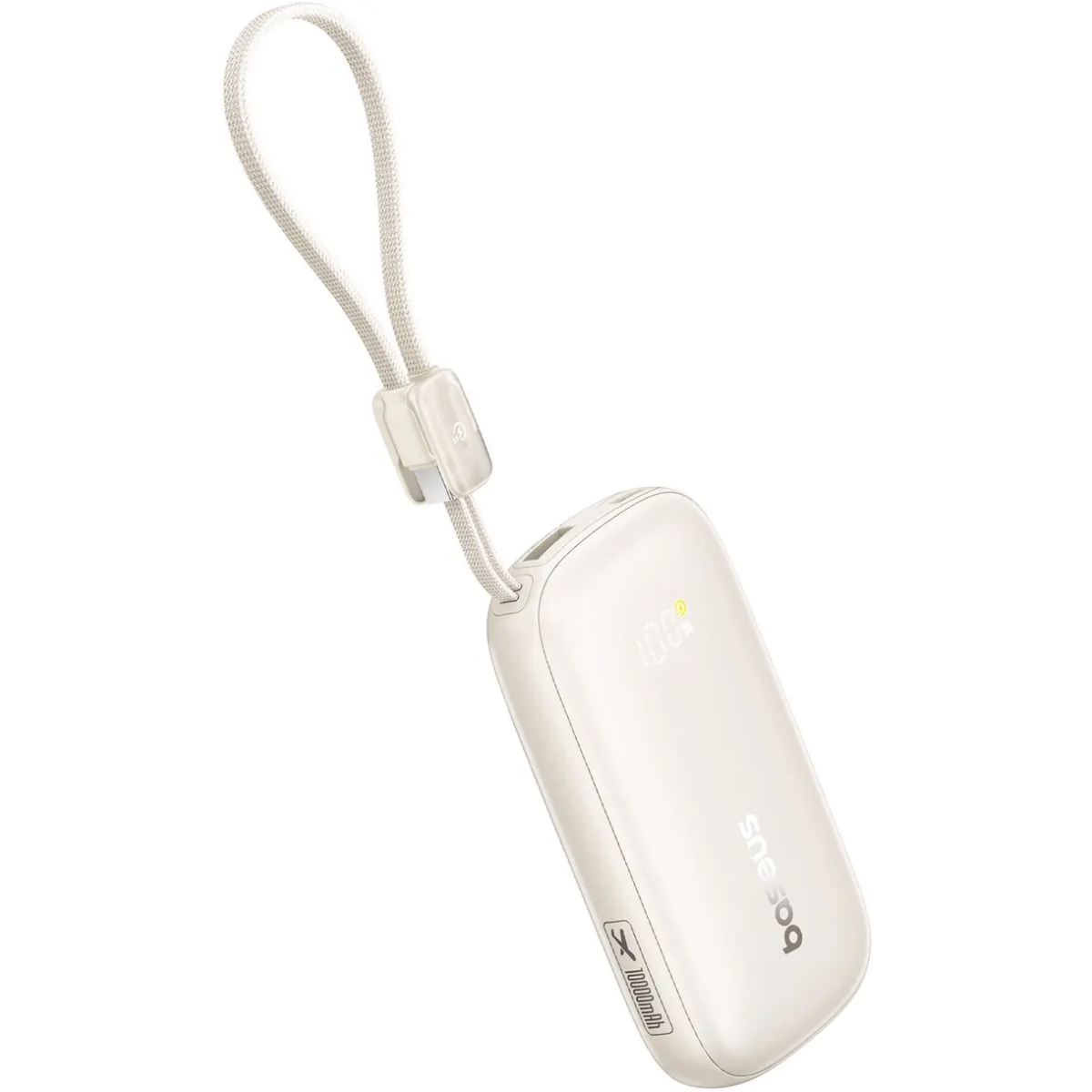 Внешний аккумулятор Baseus EnerFill FC21 Qpow 3 Ultra 10000mAh 22.5W Natural Titanium - E0027L01 - фото 2