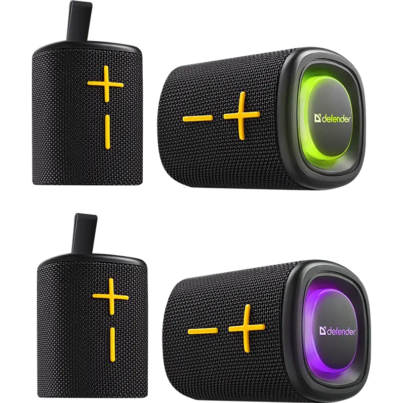 Портативная акустика Defender Union Black - 65139 - фото 8